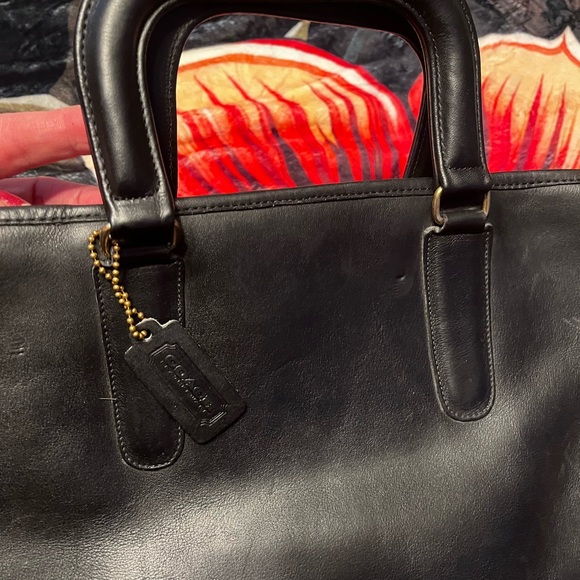 Black Leather Handbag - Picture 11 of 14